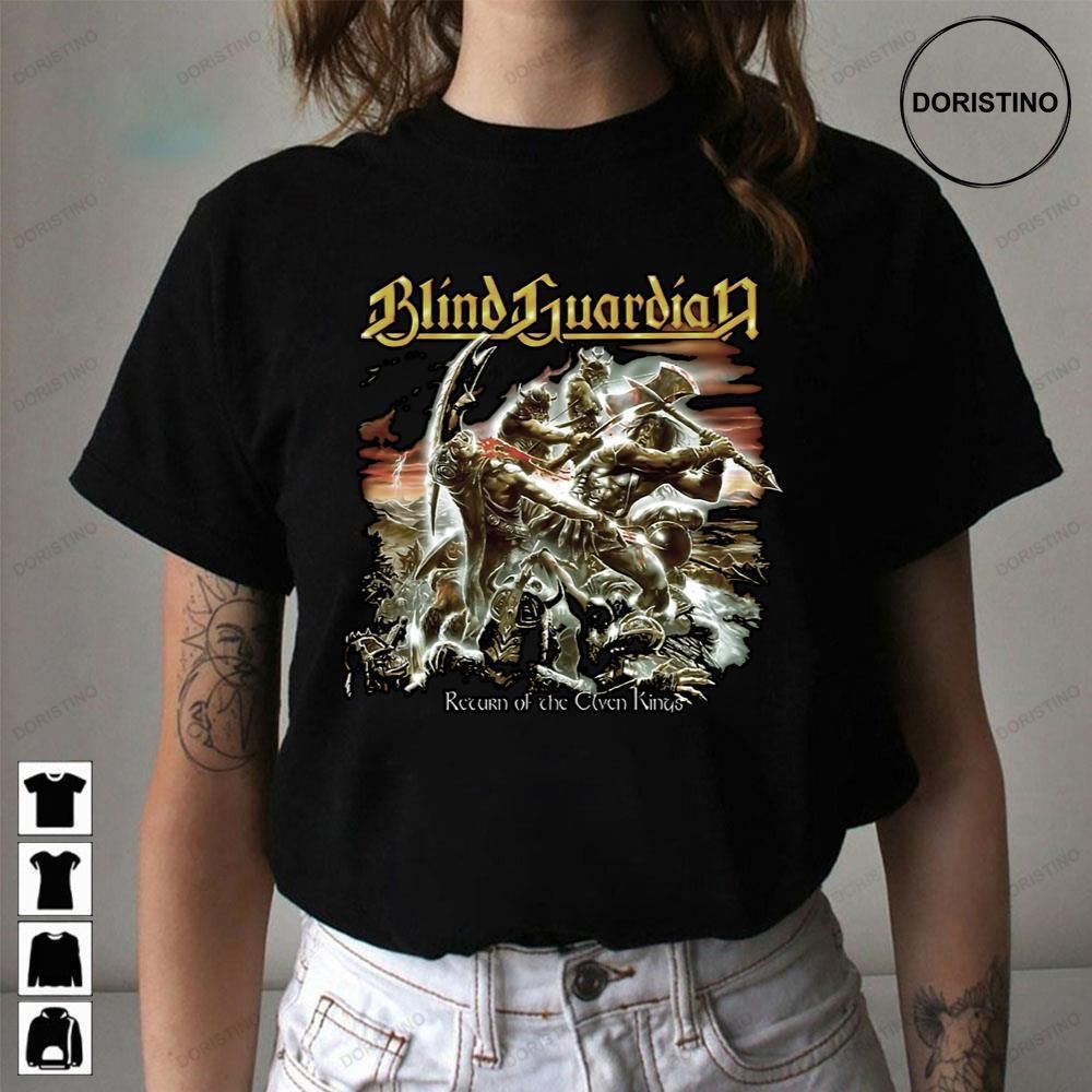 Blind Guardian Return Of The Clven Kings Awesome Shirts